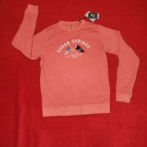 Cozy Elegance: Women’s Ahead Crewneck Sweatshirt | Sugar Springs Golf Club Small